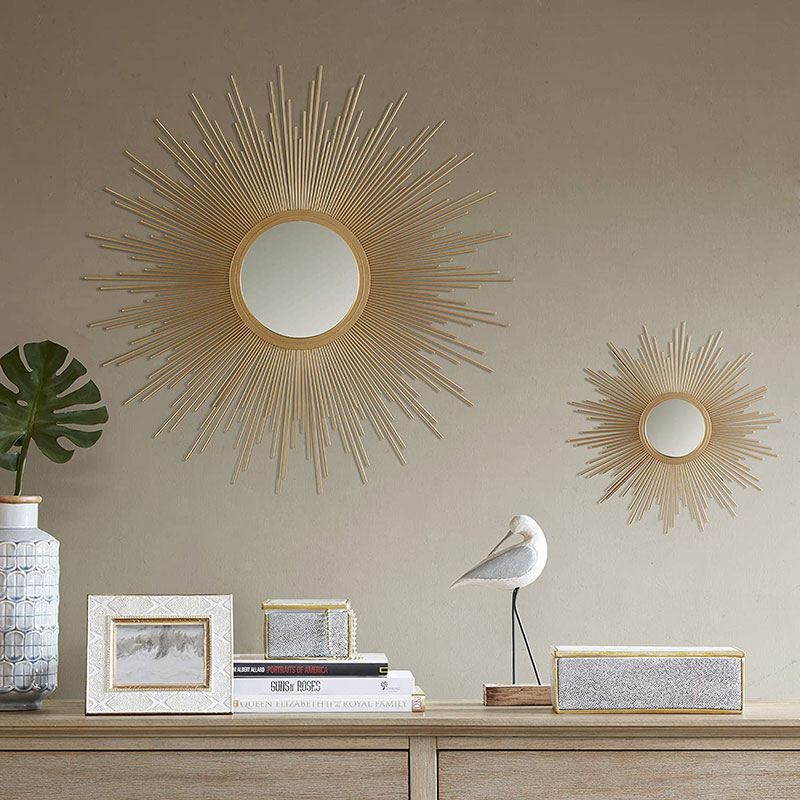 boho chic decor sunburst art