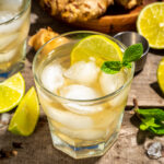 whiskey ginger cocktail