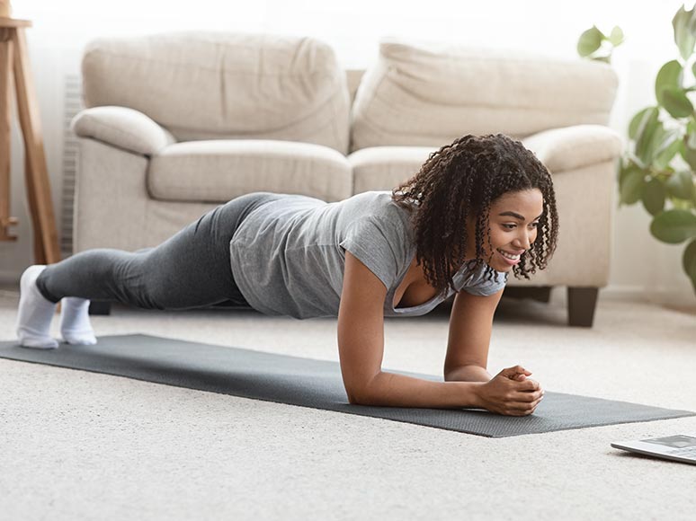 How to stay motivated with at-home workouts