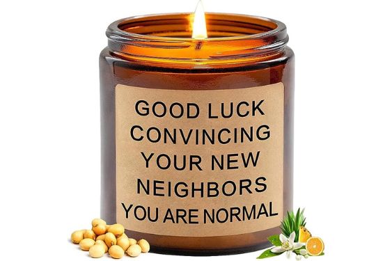 good luck candle for new home owners
