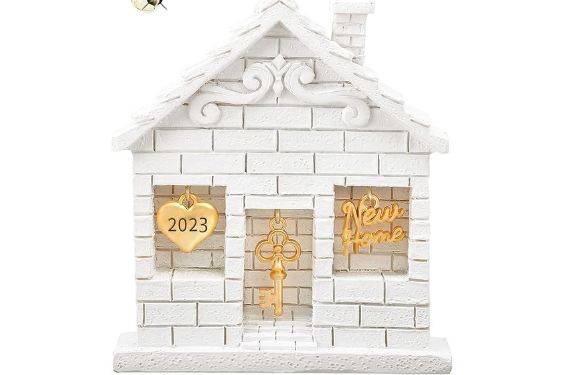 New home holiday ornament with date