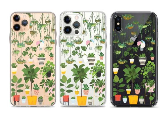 plant lady iphone case