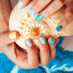 beachy nails