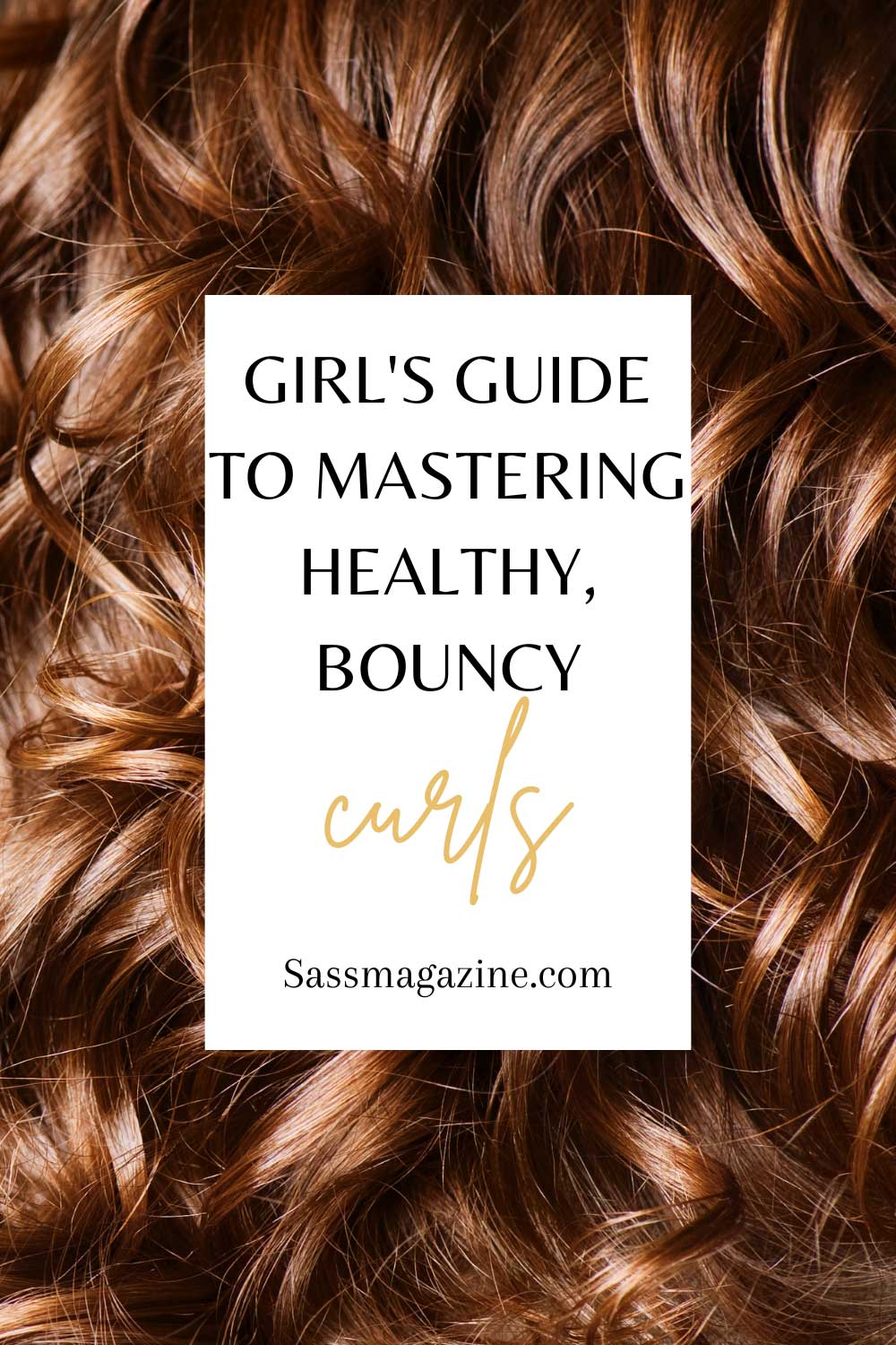 HOW TO: BOUNCY HEALTHY CURLS (Hair Tutorial) 