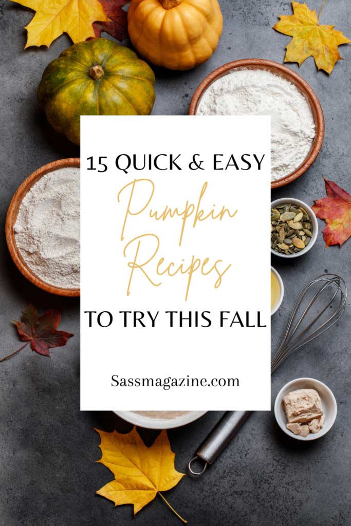 easy pumpkin recipes to try