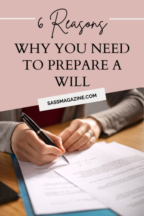 You should prepare a will Pinterest graphic