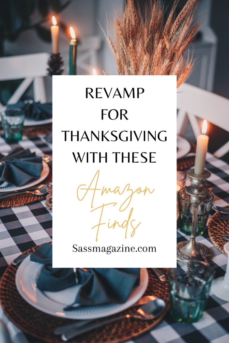 Revamping for Thanksgiving with these amazon finds