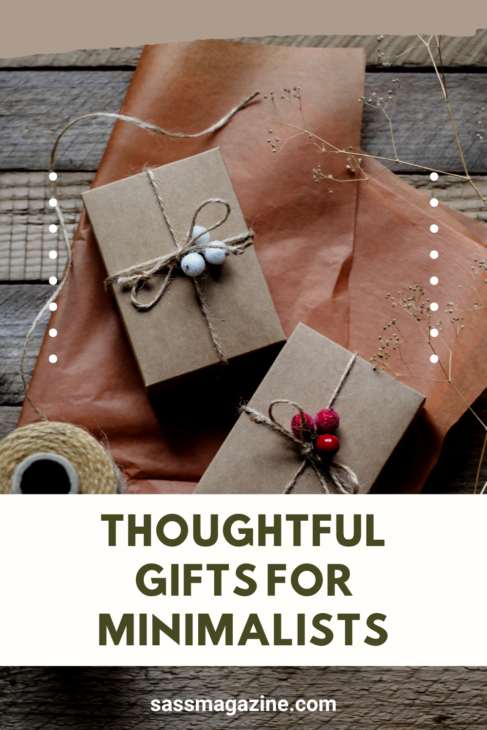 Thoughtful gifts for minimalists 