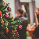 Christmas family couple