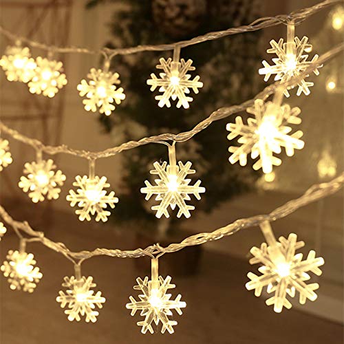 Snowflake holiday Lights