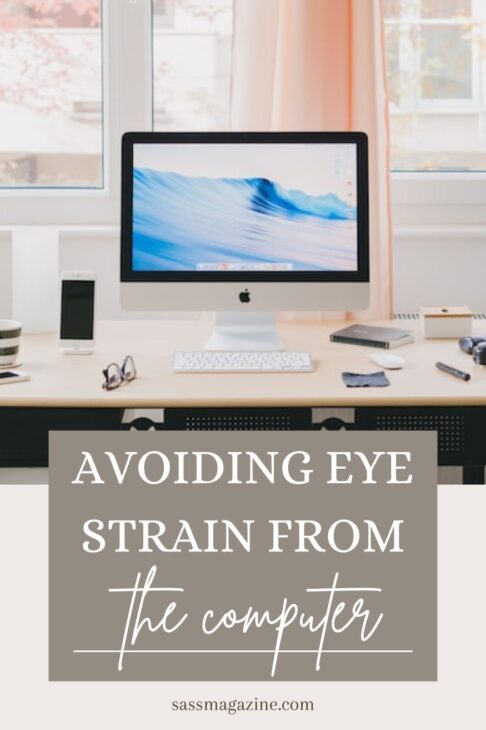 Avoid eye stain on the computer