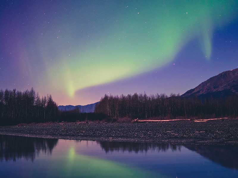 northern lights in the us