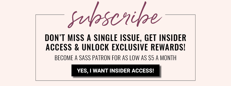 subscribe to sass magazine