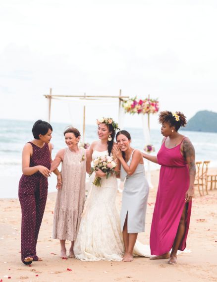 planning and attending a destination wedding