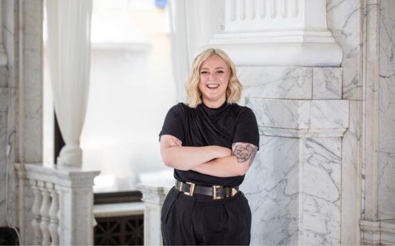 woman to watch feature Kate Dear from Fetewell venue co