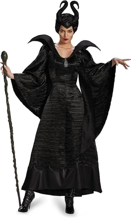 Maleficent black dress