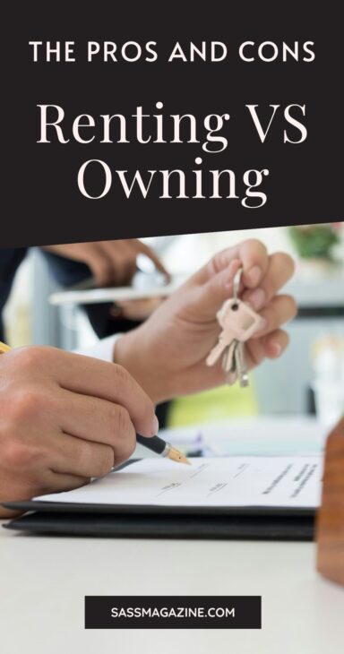 The comparisons on renting vs owning a home