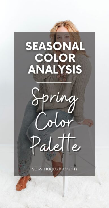 Seasonal Color Analysis for Spring color palettes 