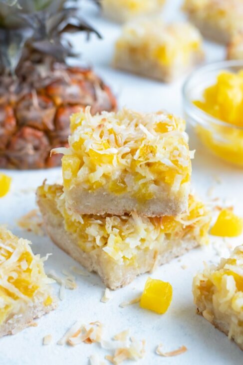 pina colada bars