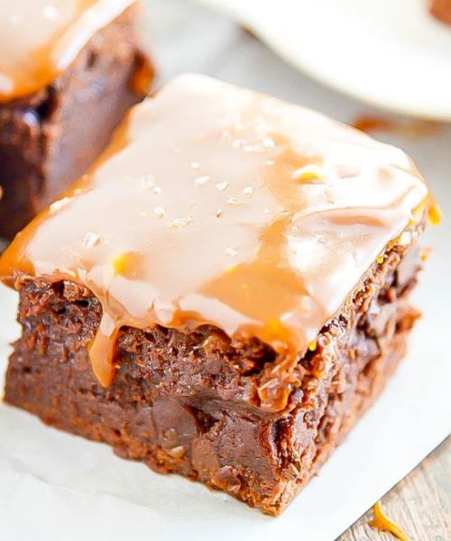 Salted Caramel Brownies