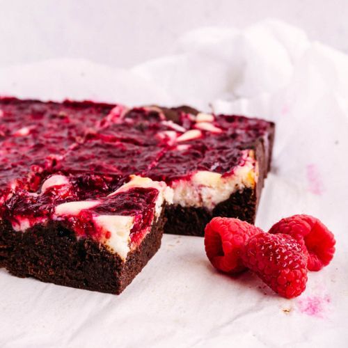 Raspberry Cheesecake Brownies