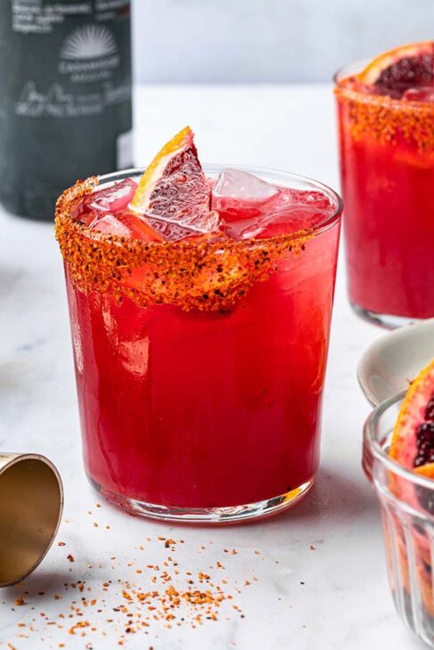 blood orange cocktail