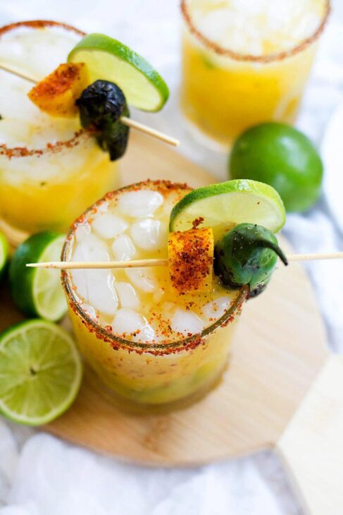 mango jalapeno marg