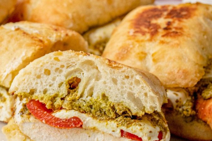 Chicken Pesto Sandwich recipe