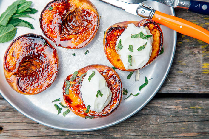 grilled peaches recipe