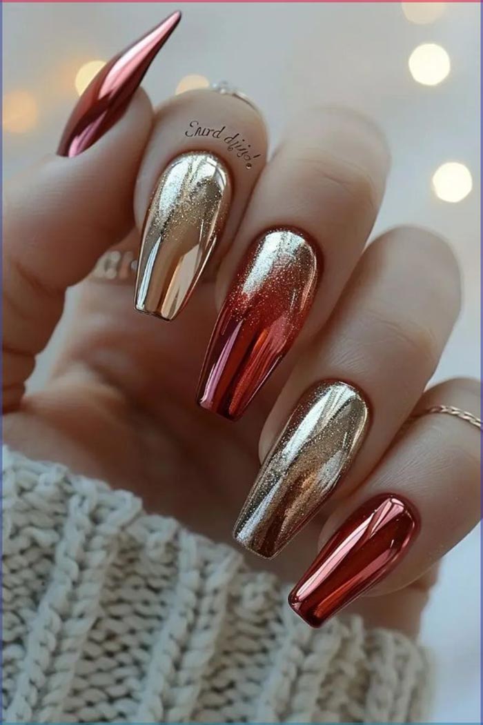 candy apple nails