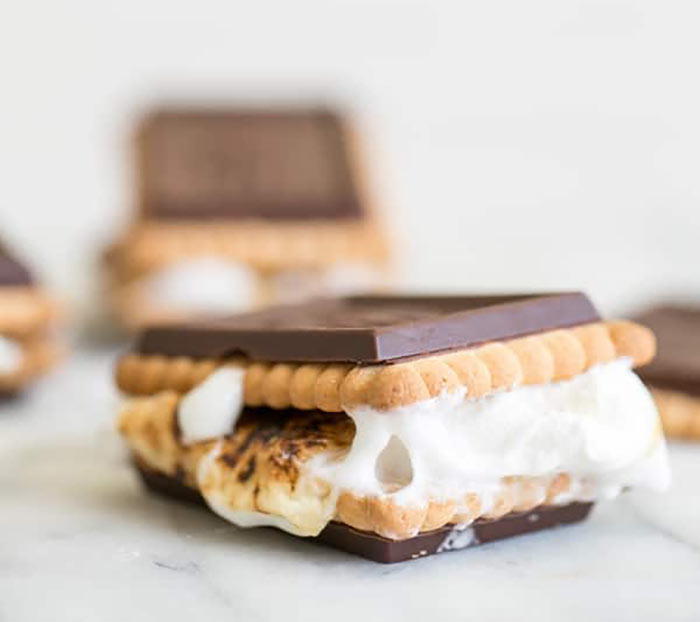 gourmet smores for glamping