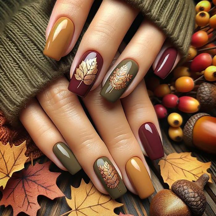 fall nail colors