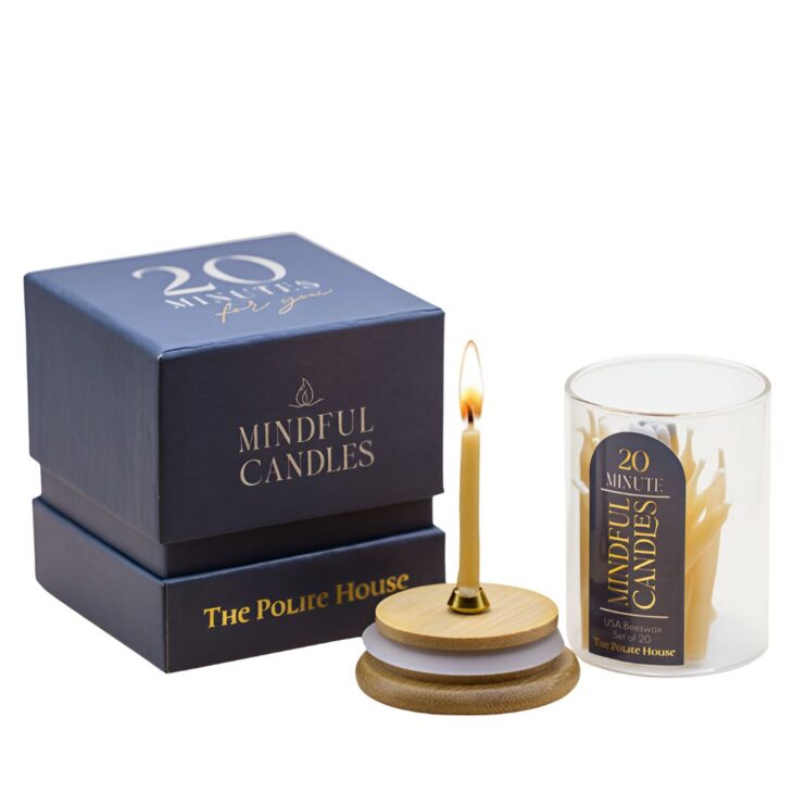 the polite house meditation candle
