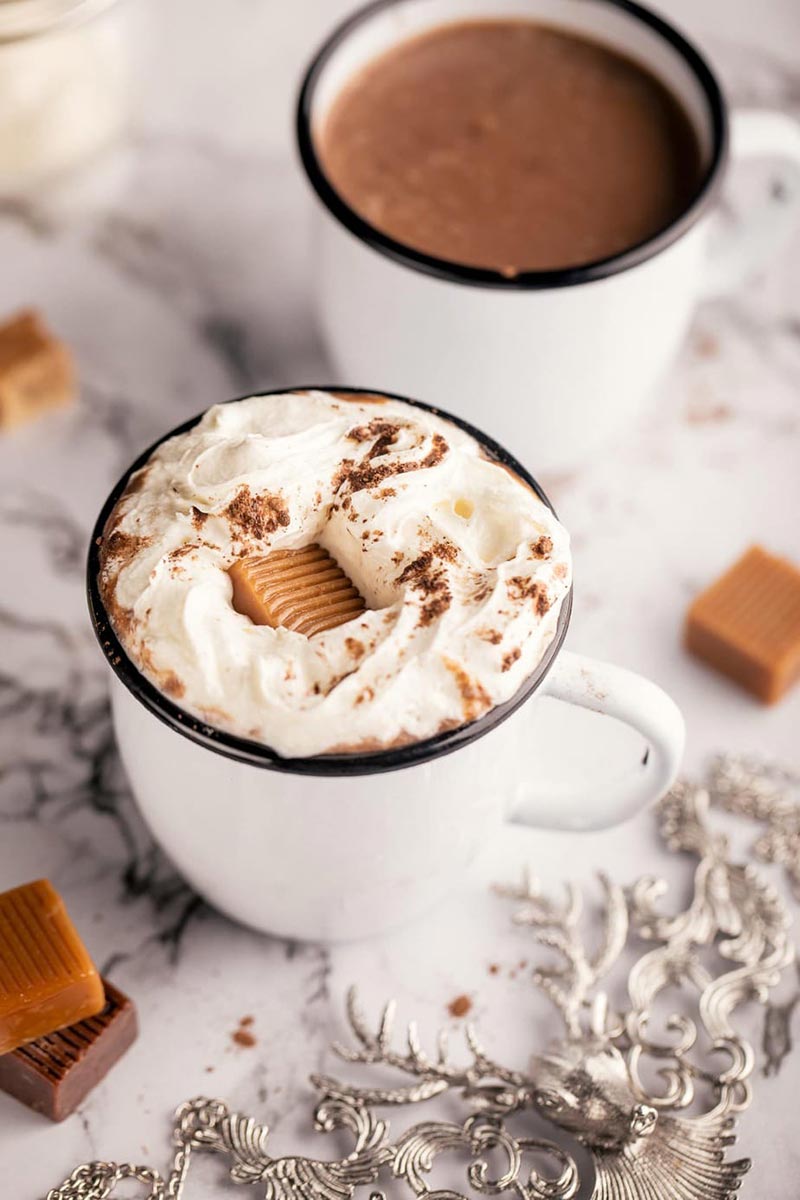 salted caramel hot chocolate recipe