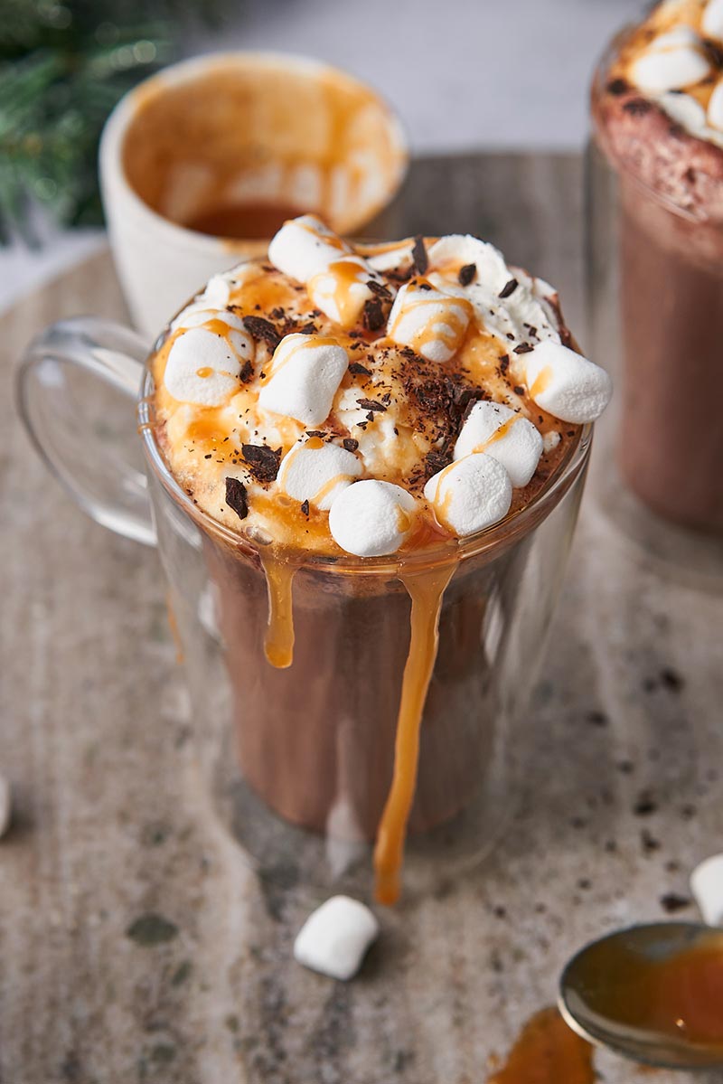 caramel hot chocolate recipe