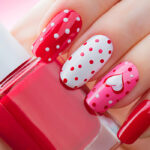 nails for valentines day