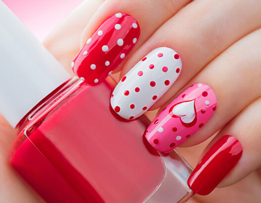 nails for valentines day