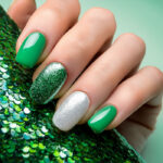 green nails for st patrick's day