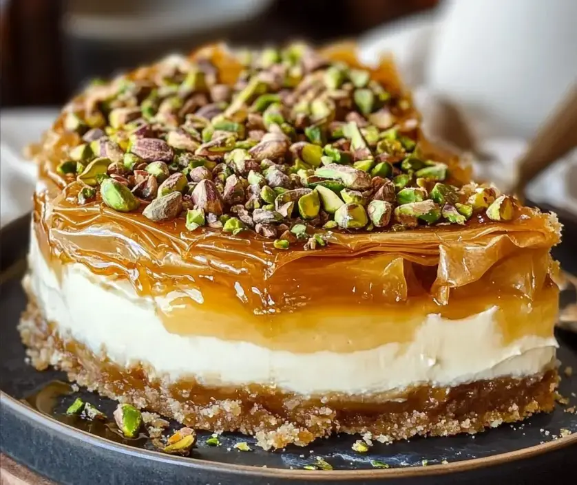 baklava cheesecake recipe