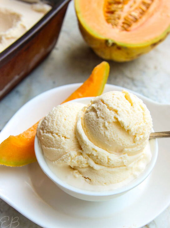 cantaloupe ice cream