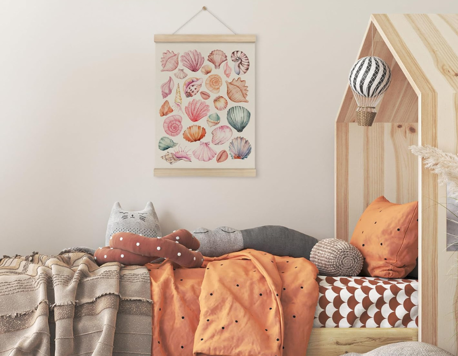 shell accent decor