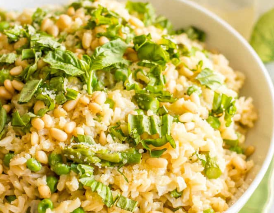 spring rice pilaf recipe