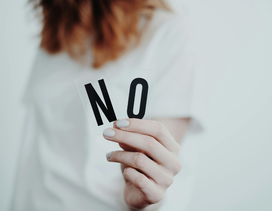 Power of saying no