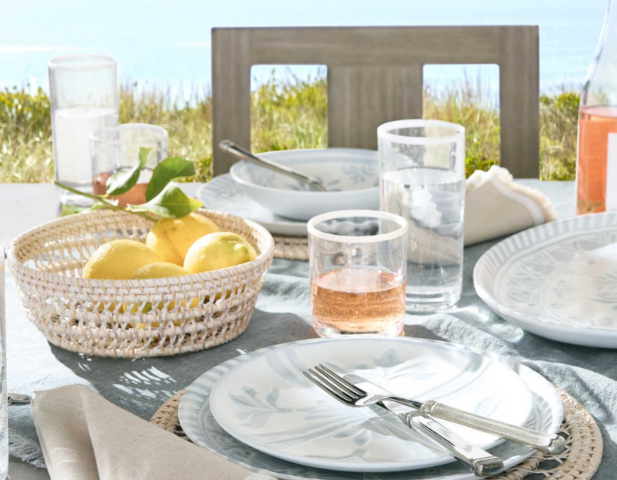 outdoor dinnerware