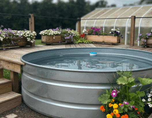 DIY Stock tank pool