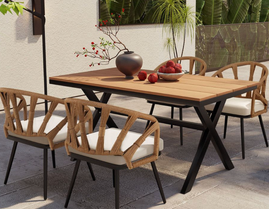 rattan patio set