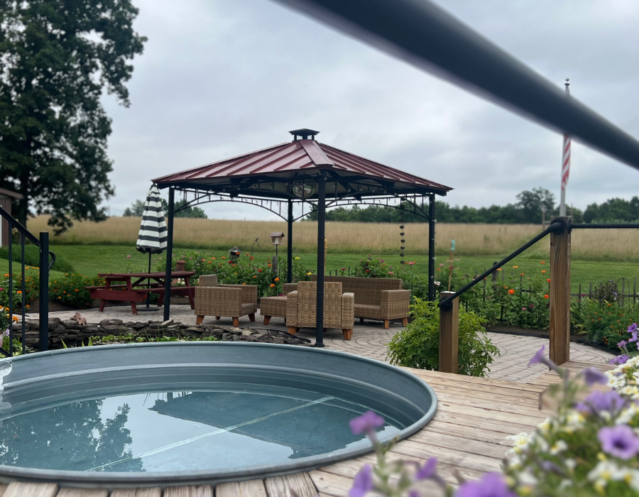 Stock tank pool