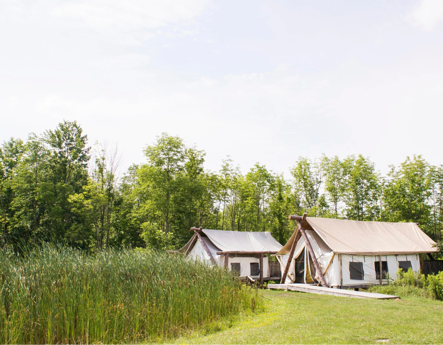 glamping at Firelight-Camps–Ithaca-New York