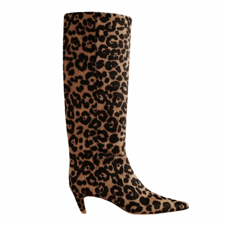 Leopard boot for fall