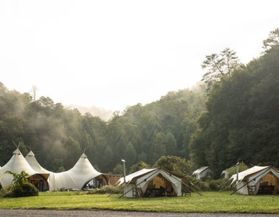 glamping at Under Canvas Great-Smoky-Mountains-Pigeon-Forge-Tennessee
